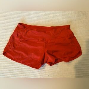Lululemon speed shorts size 8